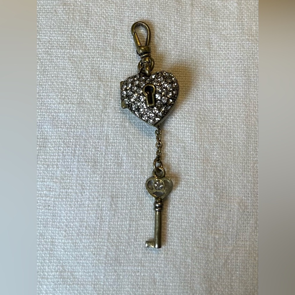 Chloe + Isabel Heart Locket & Key Pendant